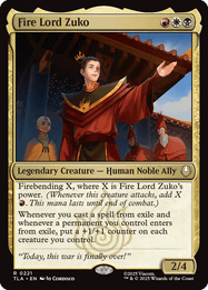 Fire Lord Zuko