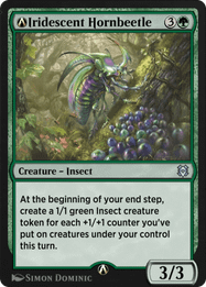Iridescent Hornbeetle