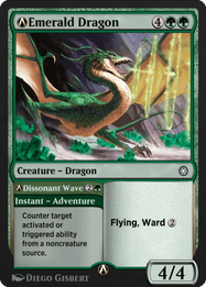 Emerald Dragon // A-Dissonant Wave