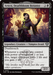 Arnyn, Deathbloom Botanist