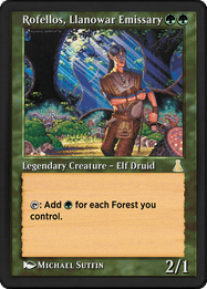 Rofellos, Llanowar Emissary