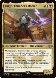 Zurgo, Thunder's Decree