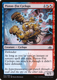 Piston-Fist Cyclops