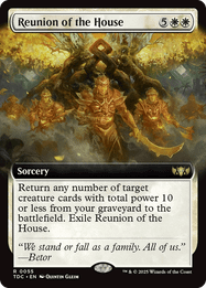 Reunion of the House