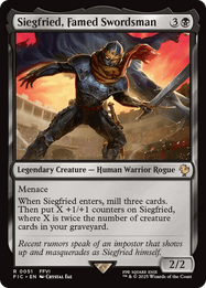 Siegfried, Famed Swordsman