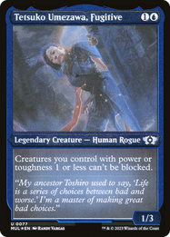 Tetsuko Umezawa, Fugitive
