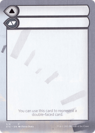 Double-Faced Substitute Card