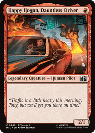 Happy Hogan, Dauntless Driver