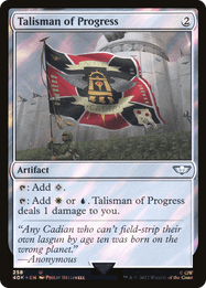 Talisman of Progress