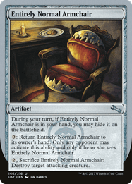Entirely Normal Armchair