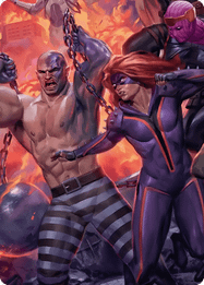 Absorbing Man and Titania // Absorbing Man and Titania