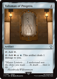 Talisman of Progress