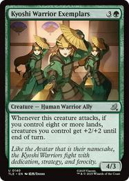 Kyoshi Warrior Exemplars