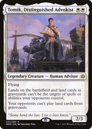 Tomik, Distinguished Advokist
