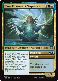 Tam, Observant Sequencer // Deep Sight