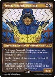 Stenn, Paranoid Partisan