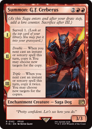 Summon: G.F. Cerberus