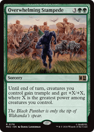 Overwhelming Stampede