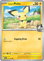 Ethan's Pichu