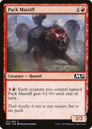 Pack Mastiff