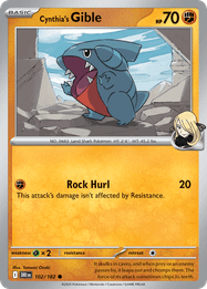 Cynthia's Gible