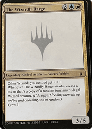 The Wizardly Barge