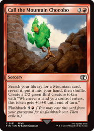 Call the Mountain Chocobo