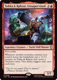 Tokka & Rahzar, Unsupervised