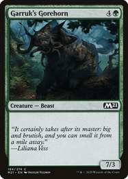 Garruk's Gorehorn