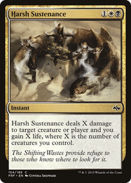 Harsh Sustenance