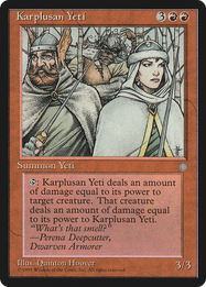 Karplusan Yeti