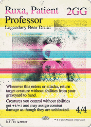 Ruxa, Patient Professor