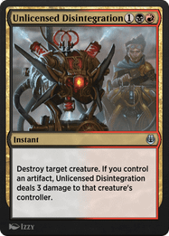 Unlicensed Disintegration
