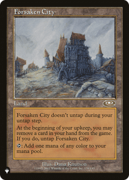 Forsaken City