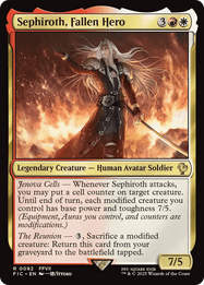 Sephiroth, Fallen Hero