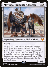 Mavinda, Students' Advocate