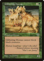 Gibbering Hyenas