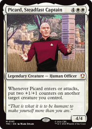 Picard, Steadfast Captain