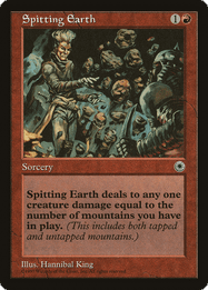 Spitting Earth
