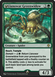 Llanowar Greenwidow
