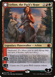 Arlinn, the Pack's Hope // Arlinn, the Moon's Fury