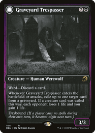 Graveyard Trespasser // Graveyard Glutton
