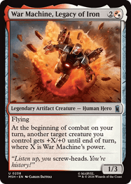 War Machine, Legacy of Iron