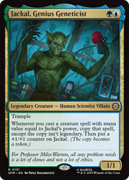 Jackal, Genius Geneticist