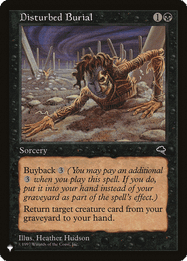 Disturbed Burial