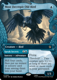 Most Decrepit Old Bird // Speak Secrets