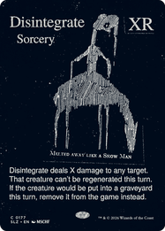 Disintegrate