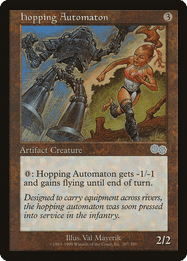 Hopping Automaton