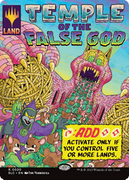 Temple of the False God
