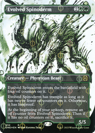 Evolved Spinoderm
